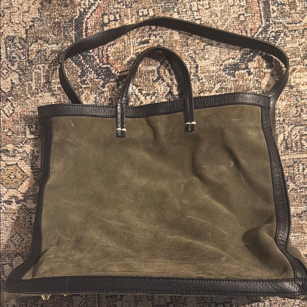 Clare V Suede Simple Tote